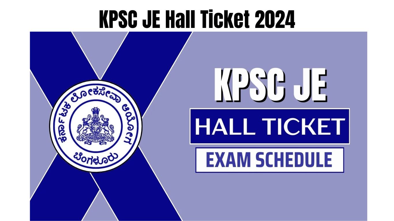 KPSC JE Hall Ticket 2024