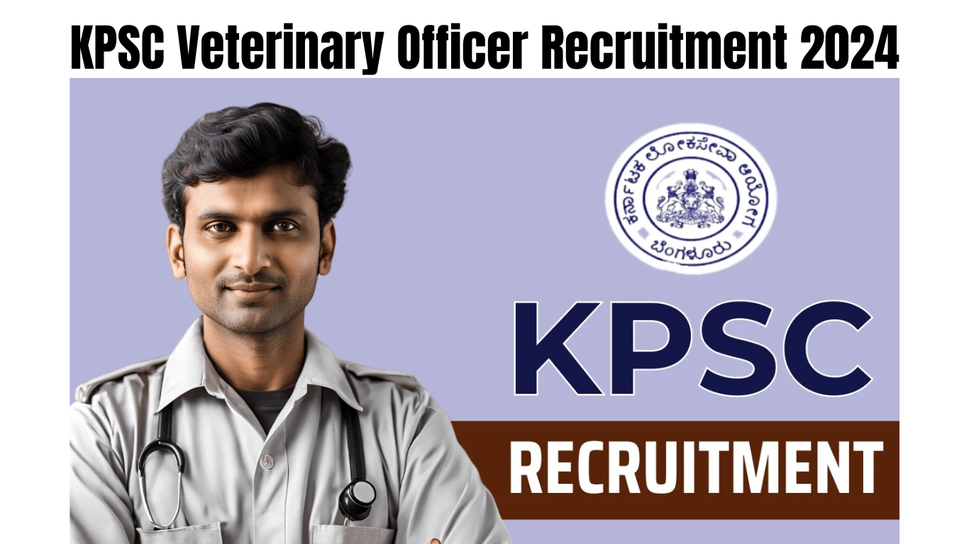 KPSC Veterinary Officer Recruitment 2024