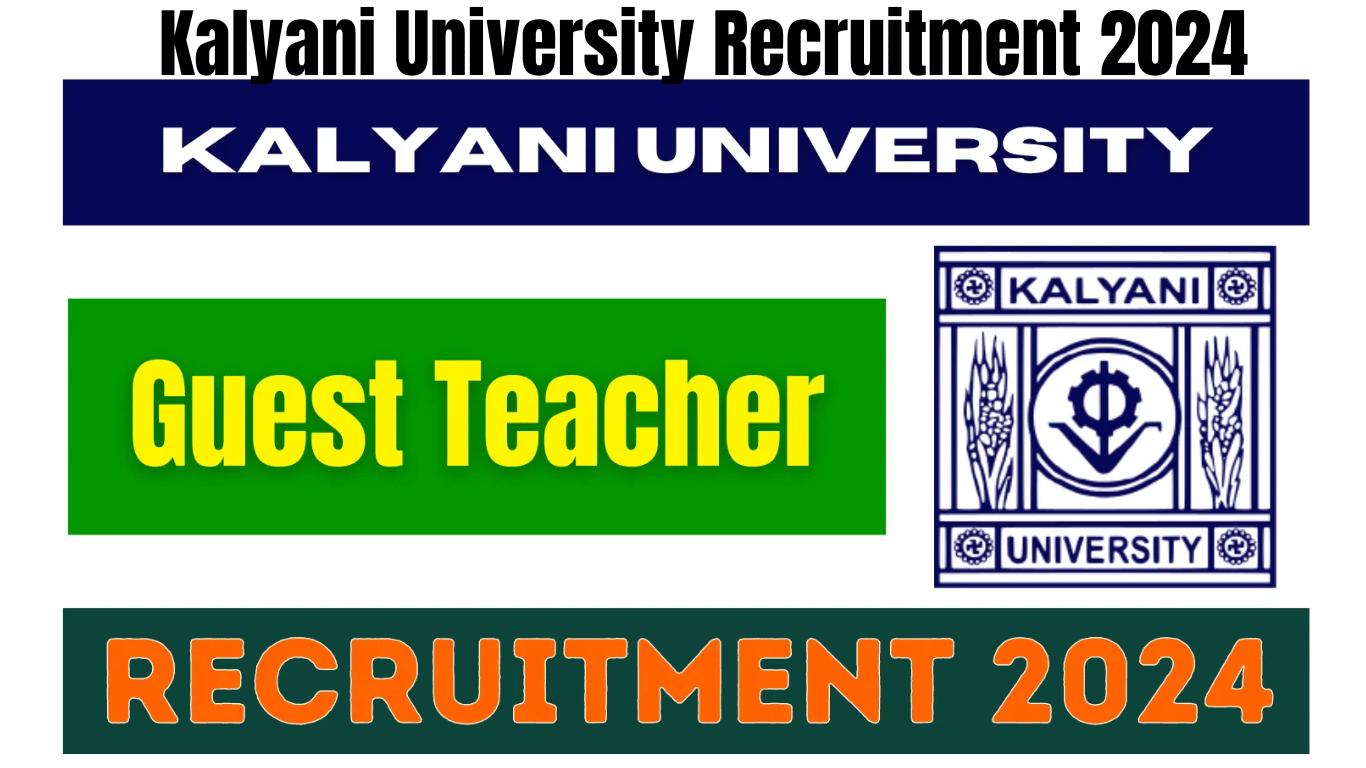 Kalyani University Recruitment 2024