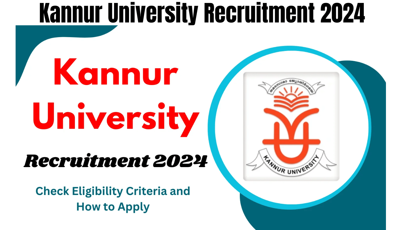 Kannur University Recruitment 2024