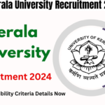 Kerala University Recruitment 2024