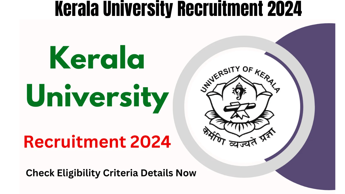 Kerala University Recruitment 2024