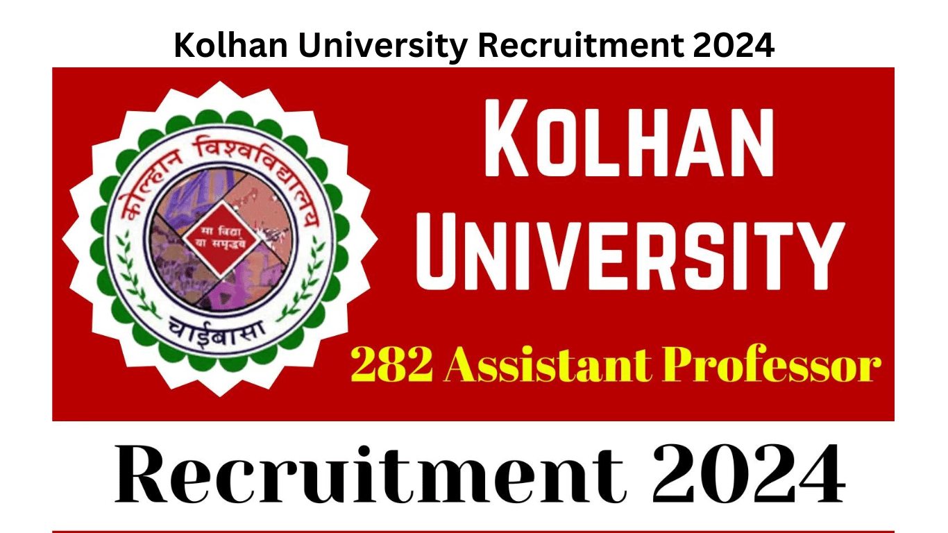 Kolhan University Recruitment 2024