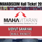 MAHADISCOM Hall Ticket 2024