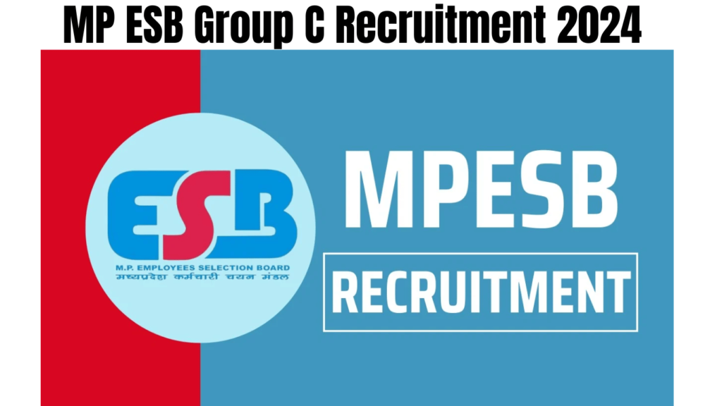 MP ESB Group C Recruitment 2024, Apply for Sub-Engineer, Technician Positions, Best for you
