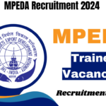 MPEDA Recruitment 2024