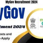 MyGov Recruitment 2024