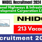NHIDCL Recruitment 2024