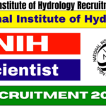 National Institute of Hydrology Recruitment 2024 Notification Out, Apply Now, Best for you