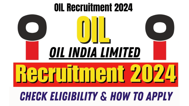 OIL Recruitment 2024