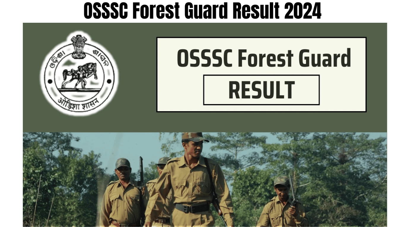 OSSSC Forest Guard Result 2024