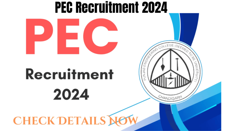 PEC Recruitment 2024