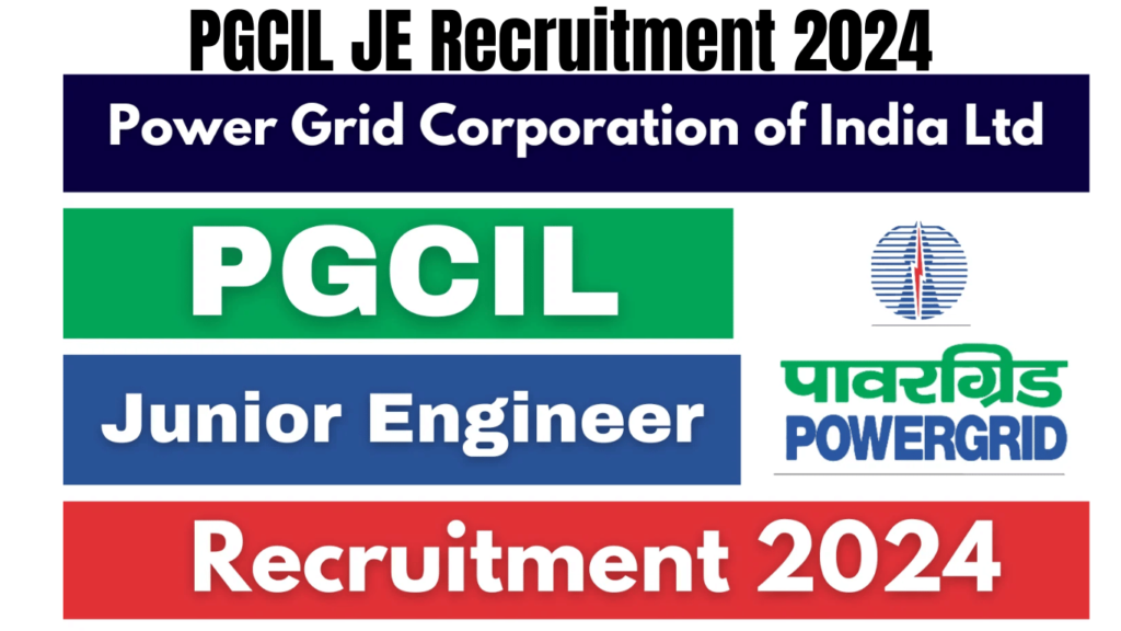 PGCIL JE Recruitment 2024