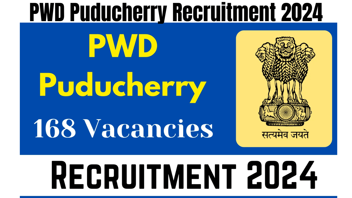 PWD Puducherry Recruitment 2024