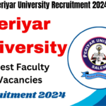 Periyar University Recruitment 2024