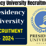 Presidency University Recruitment 2024