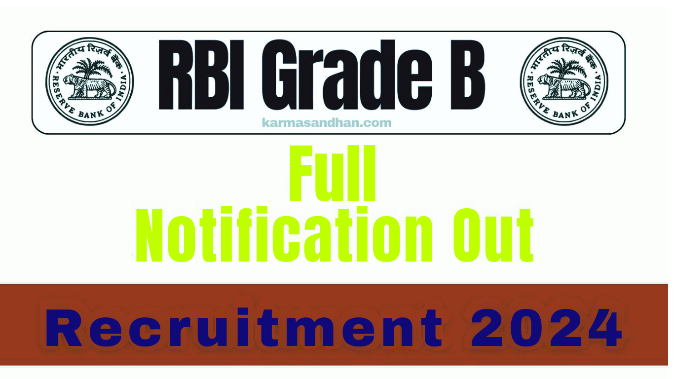 RBI Grade B 2024 Online Application