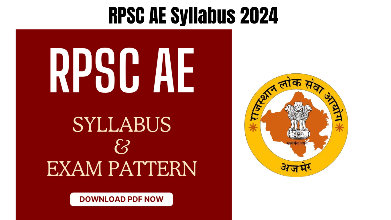 RPSC AE Syllabus 2024