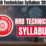RRB Technician Syllabus 2024