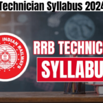 RRB Technician Syllabus 2024