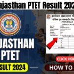 Rajasthan PTET Result 2024