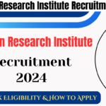 Raman Research Institute Recruitment 2024