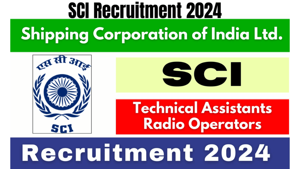 SCI Recruitment 2024