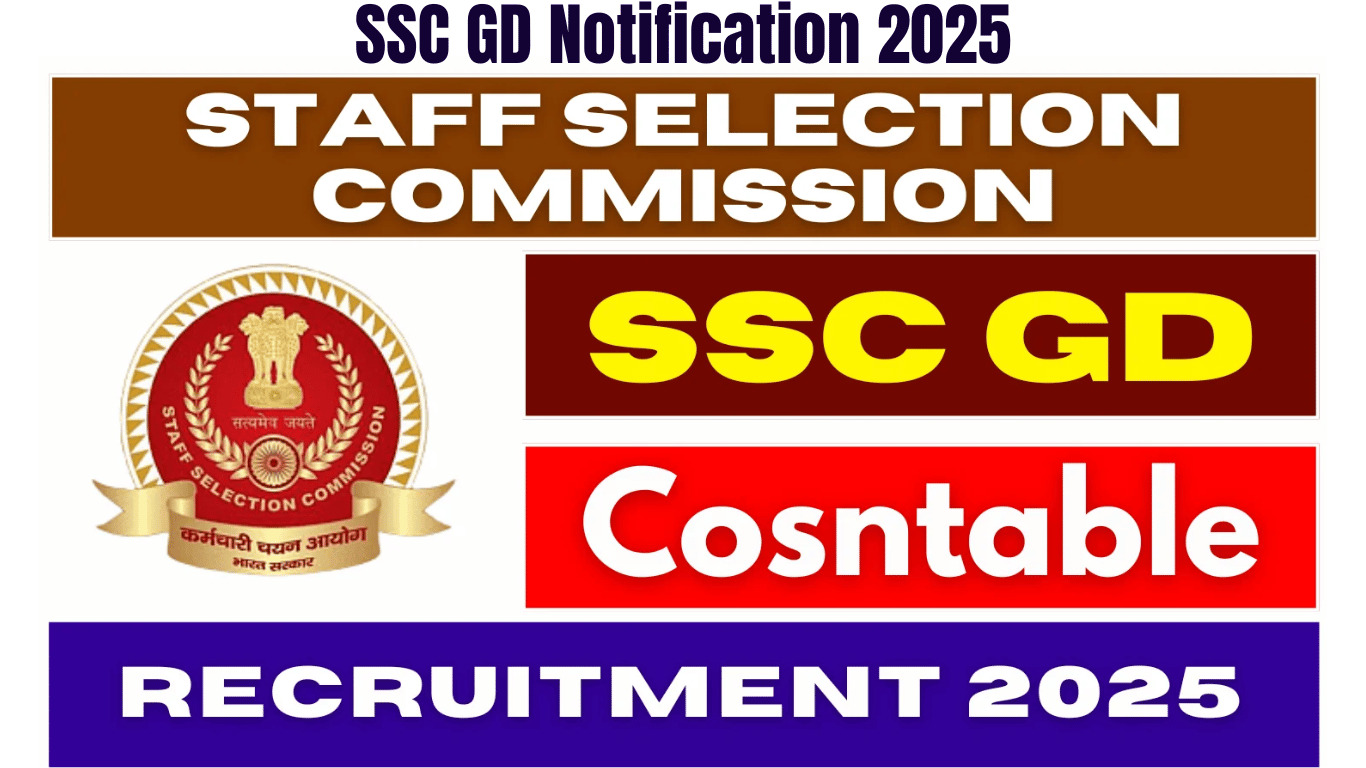 SSC GD Notification 2025