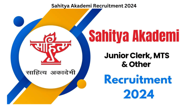 Sahitya Akademi Recruitment 2024