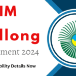 IIM Shillong Recruitment 2024
