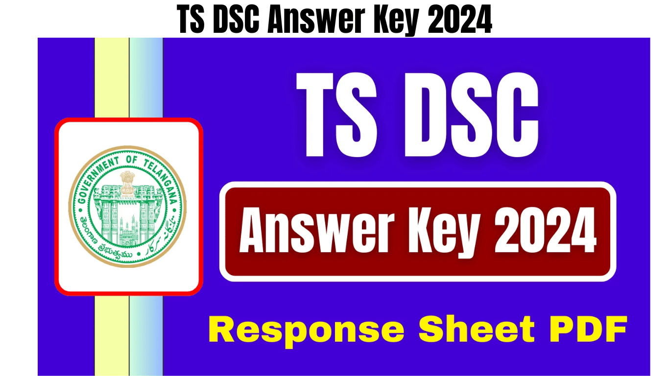 TS DSC Answer Key 2024