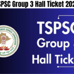 TSPSC Group 3 Hall Ticket 2024