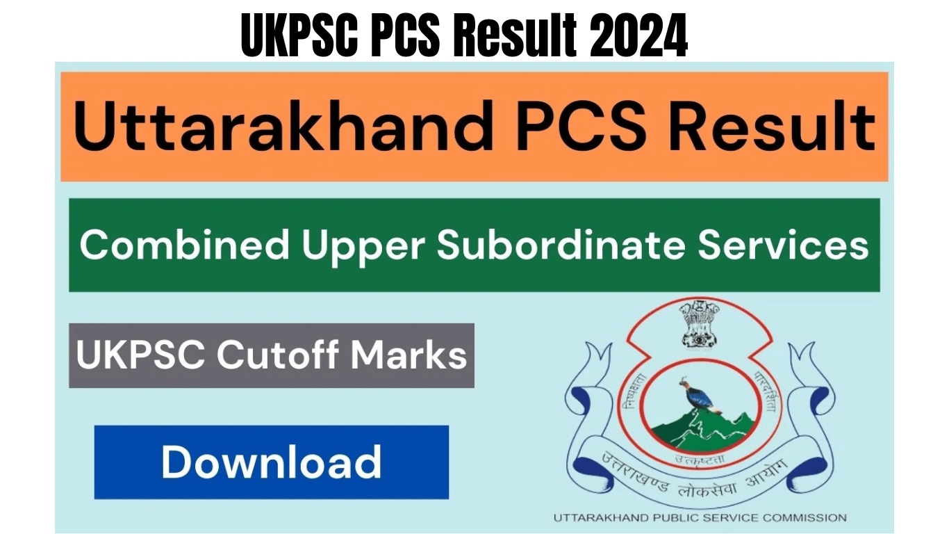 UKPSC PCS Result 2024