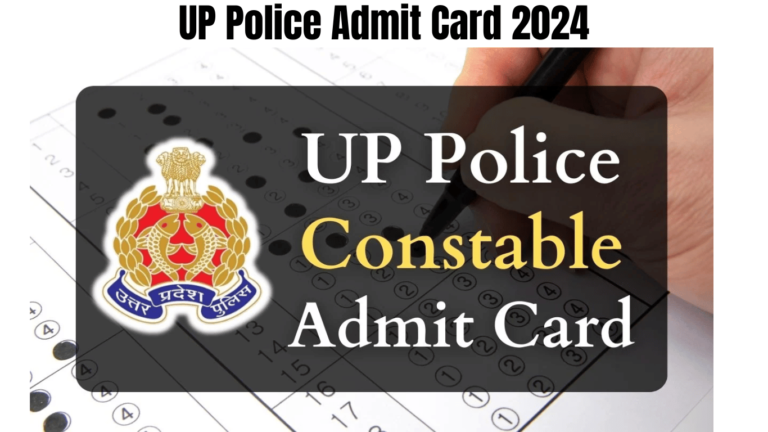 UP Police Admit Card 2024