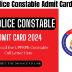 UP Police Constable Admit Card 2024