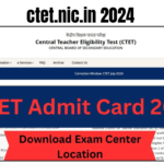 ctet.nic.in 2024